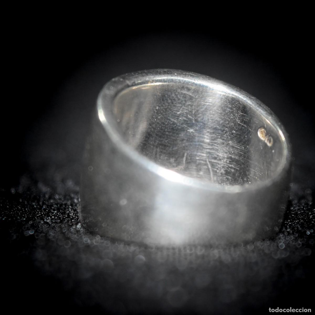 Joyeria: Anillo antiguo de plata 925 - Foto 6