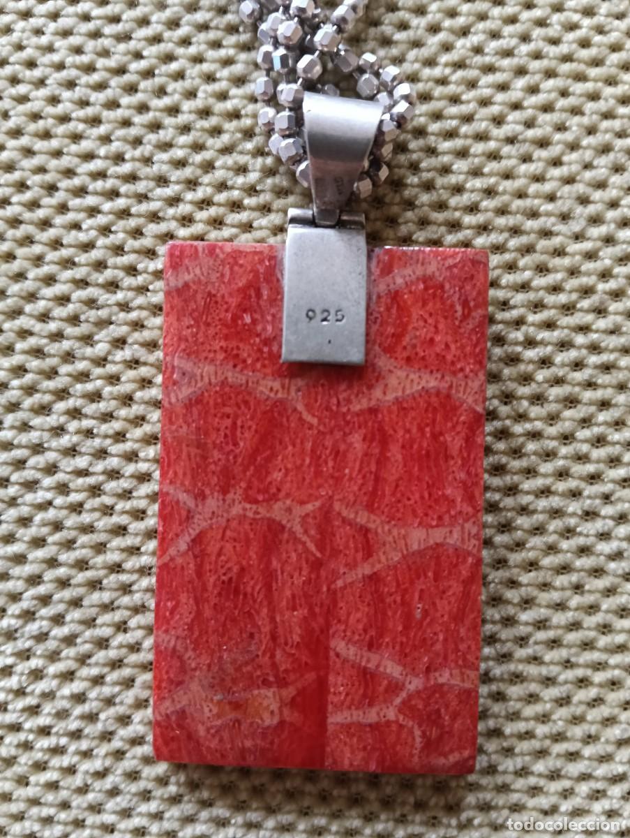 Joyeria: Collar plata de ley 925 y coral - Foto 2
