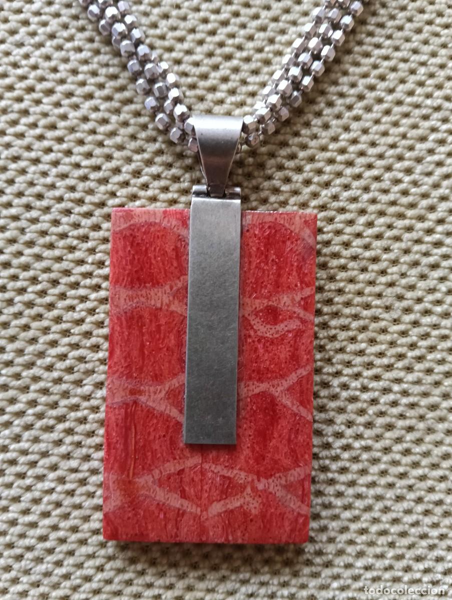 Joyeria: Collar plata de ley 925 y coral - Foto 3