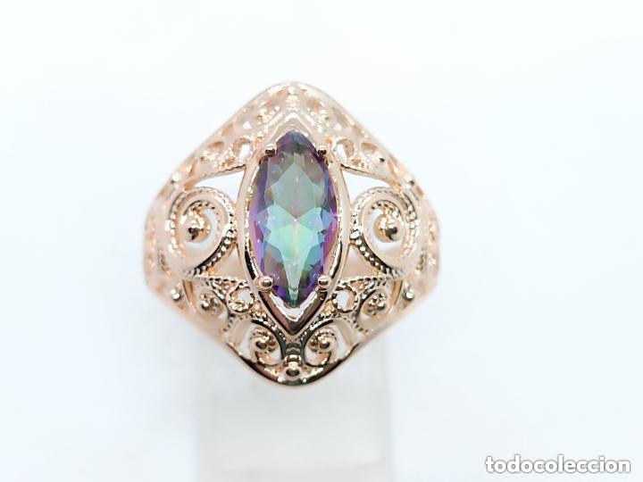 Joyeria: Espectacular gran anillo oro de dise&ntilde;o calado - Foto 2