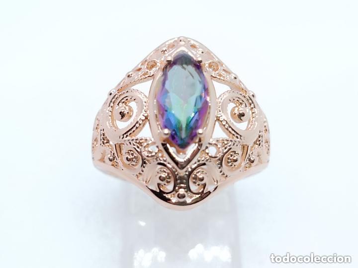 Joyeria: Espectacular gran anillo oro de dise&ntilde;o calado - Foto 4