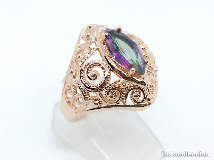 Jewelry: Espectacular gran anillo oro de dise&ntilde;o calado