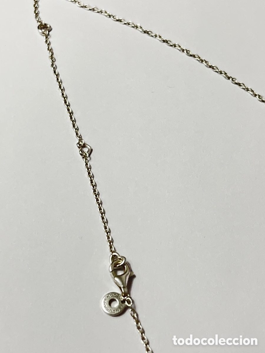 Joyeria: Gargantilla marca Pandora de plata centro corazon /CC493 - Foto 3