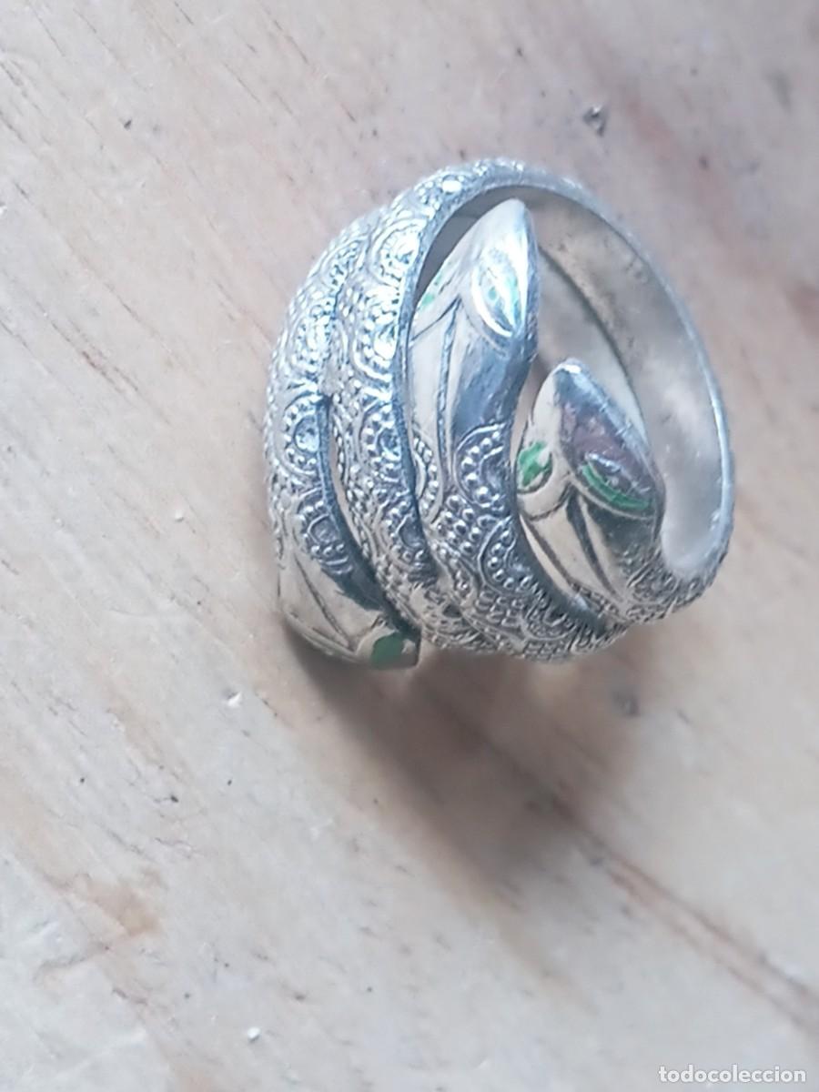 Joyeria: BONITO ANILLO SERPIENTE ANTIGUO