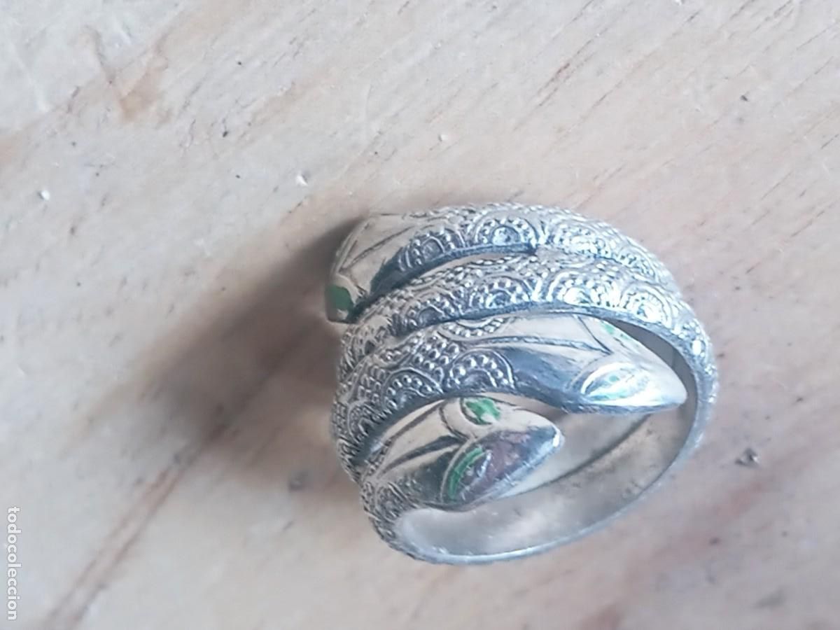 Joyeria: BONITO ANILLO SERPIENTE ANTIGUO