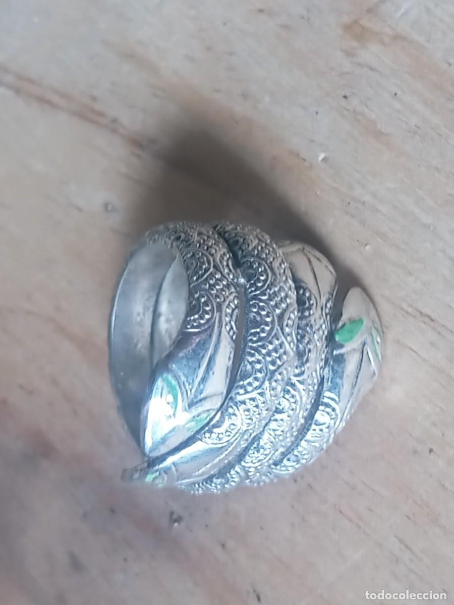 Joyeria: BONITO ANILLO SERPIENTE ANTIGUO - Foto 2