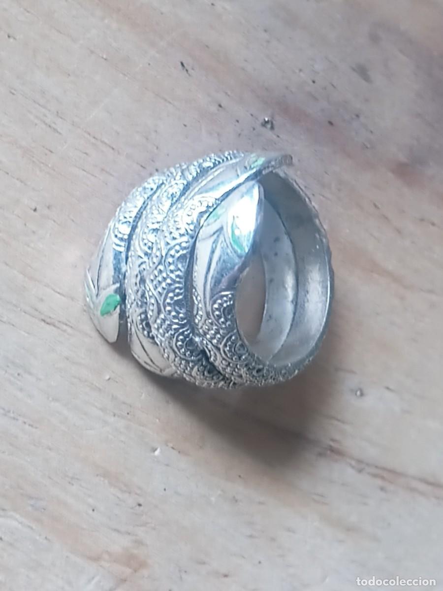 Joyeria: BONITO ANILLO SERPIENTE ANTIGUO - Foto 3