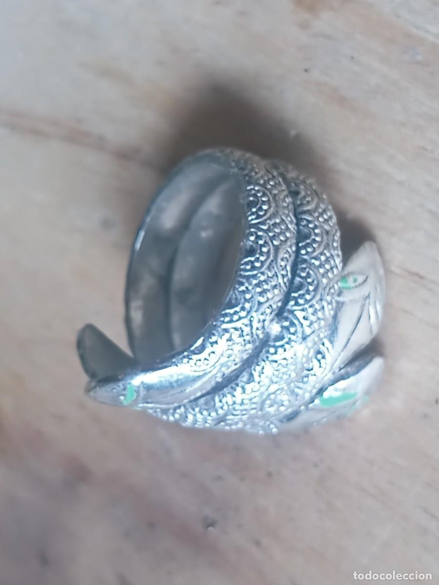 Joyeria: BONITO ANILLO SERPIENTE ANTIGUO - Foto 5