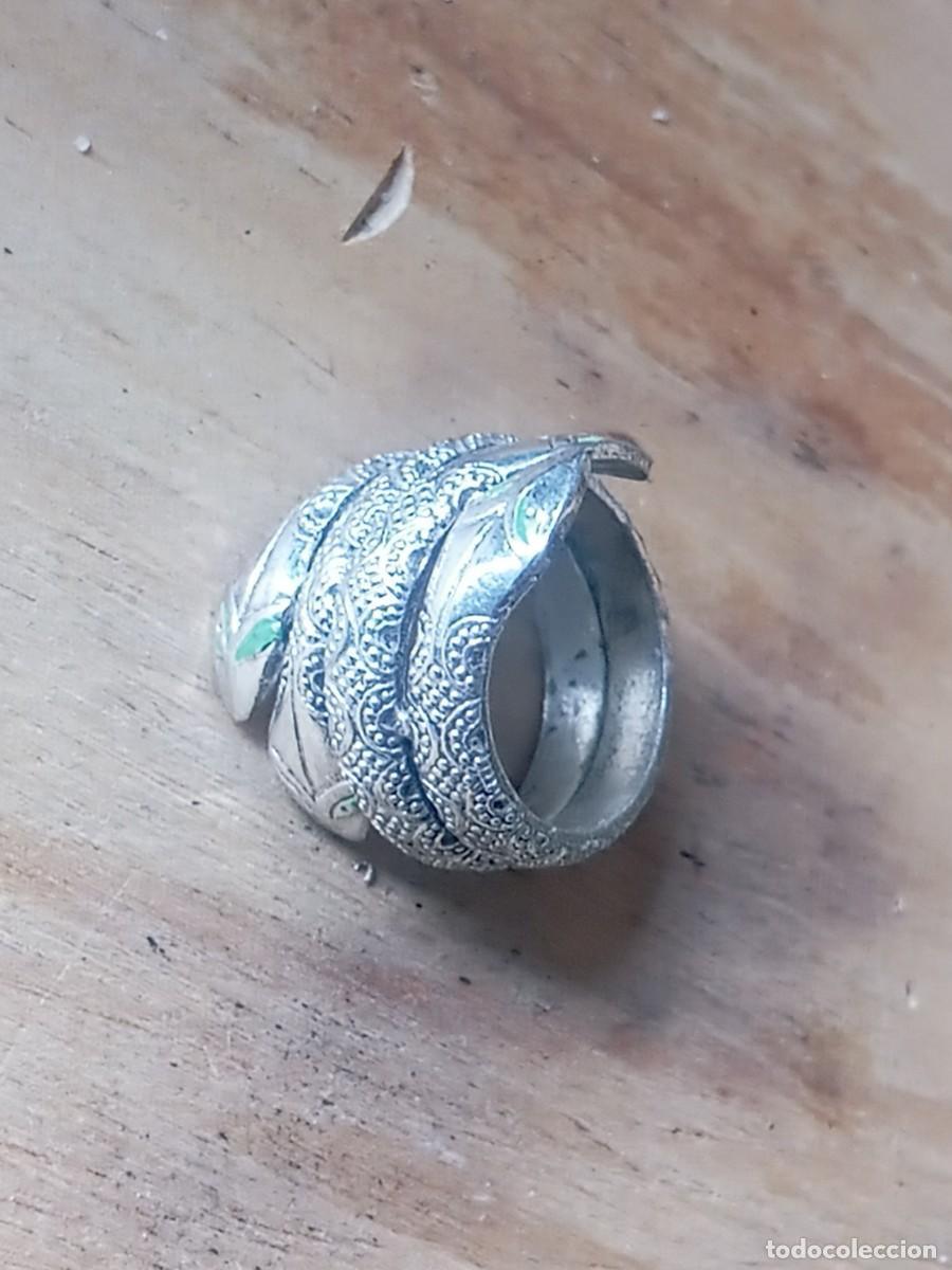 Joyeria: BONITO ANILLO SERPIENTE ANTIGUO - Foto 12