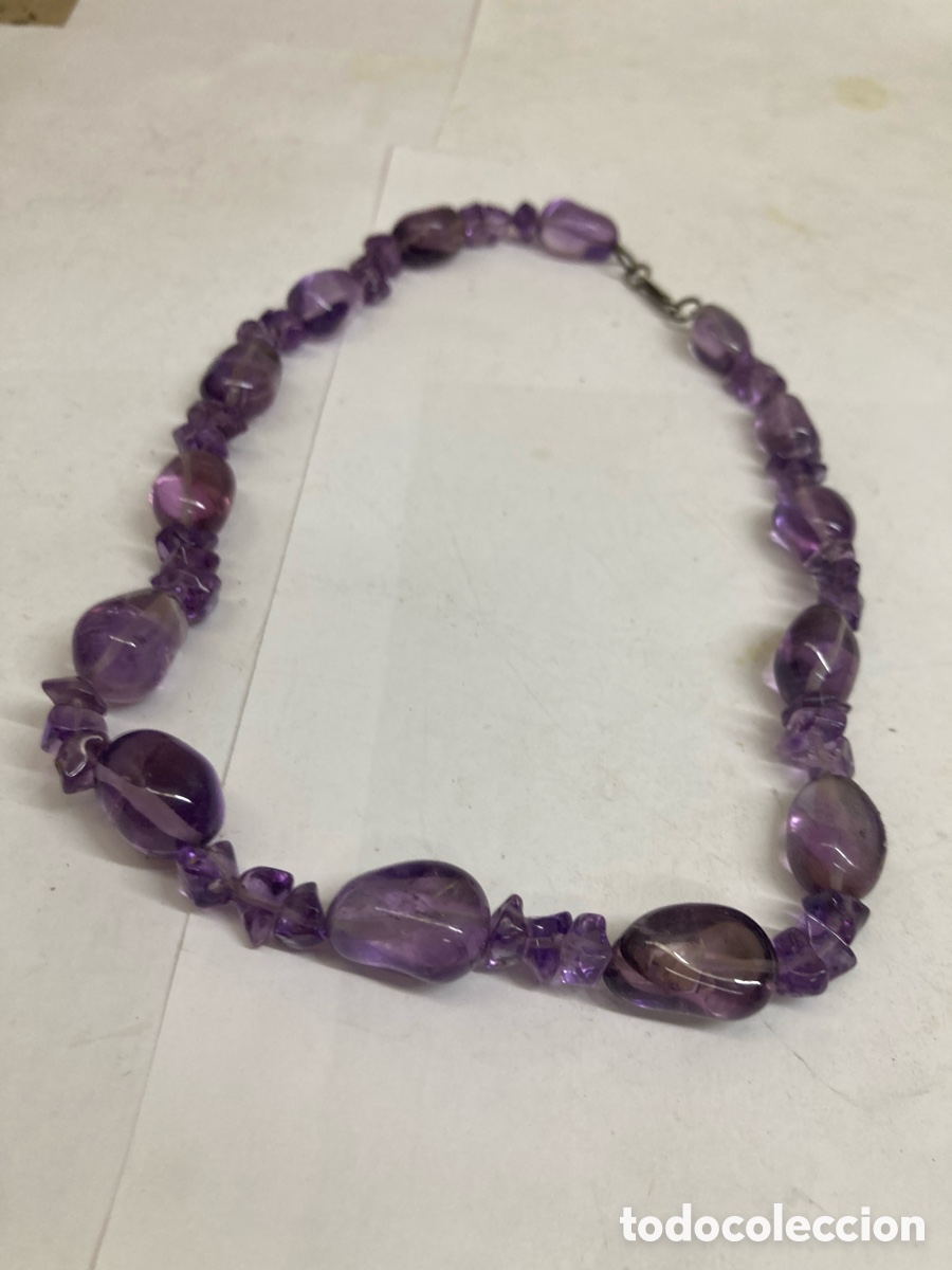 Joyeria: Collar de plata y piedras CC501