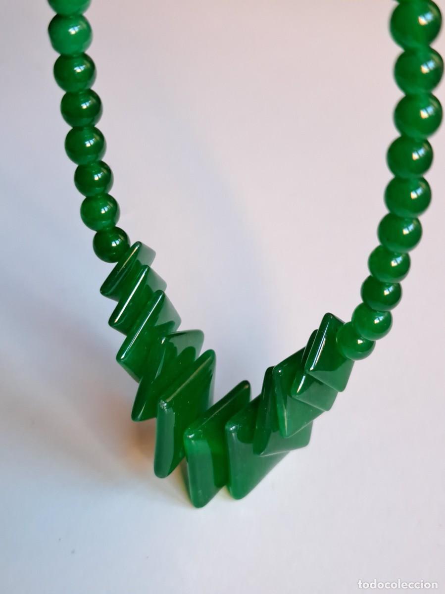 Joyeria: COLLAR DE JADE VERDE NUEVO SIN USAR - Foto 2