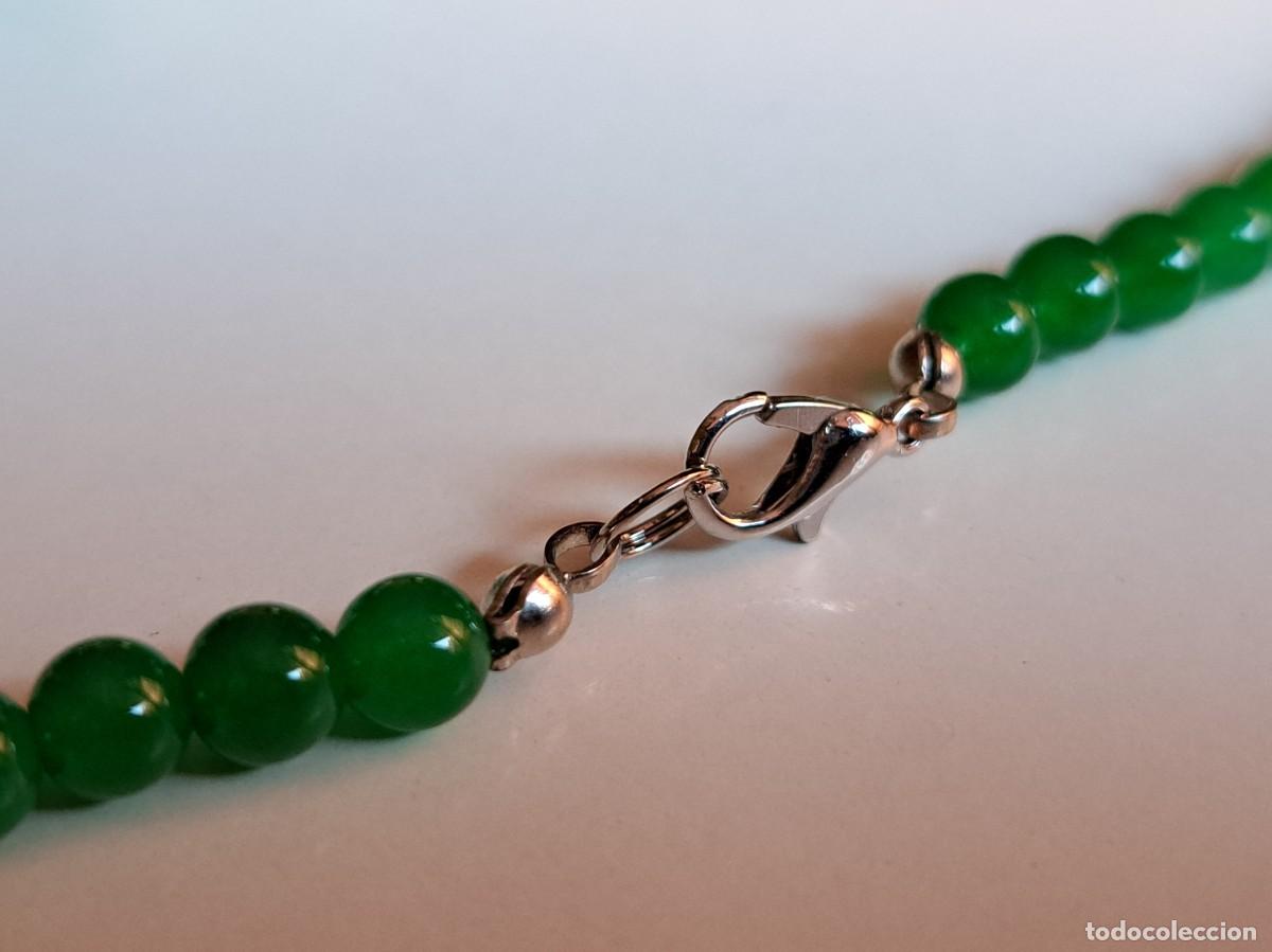 Joyeria: COLLAR DE JADE VERDE NUEVO SIN USAR - Foto 3