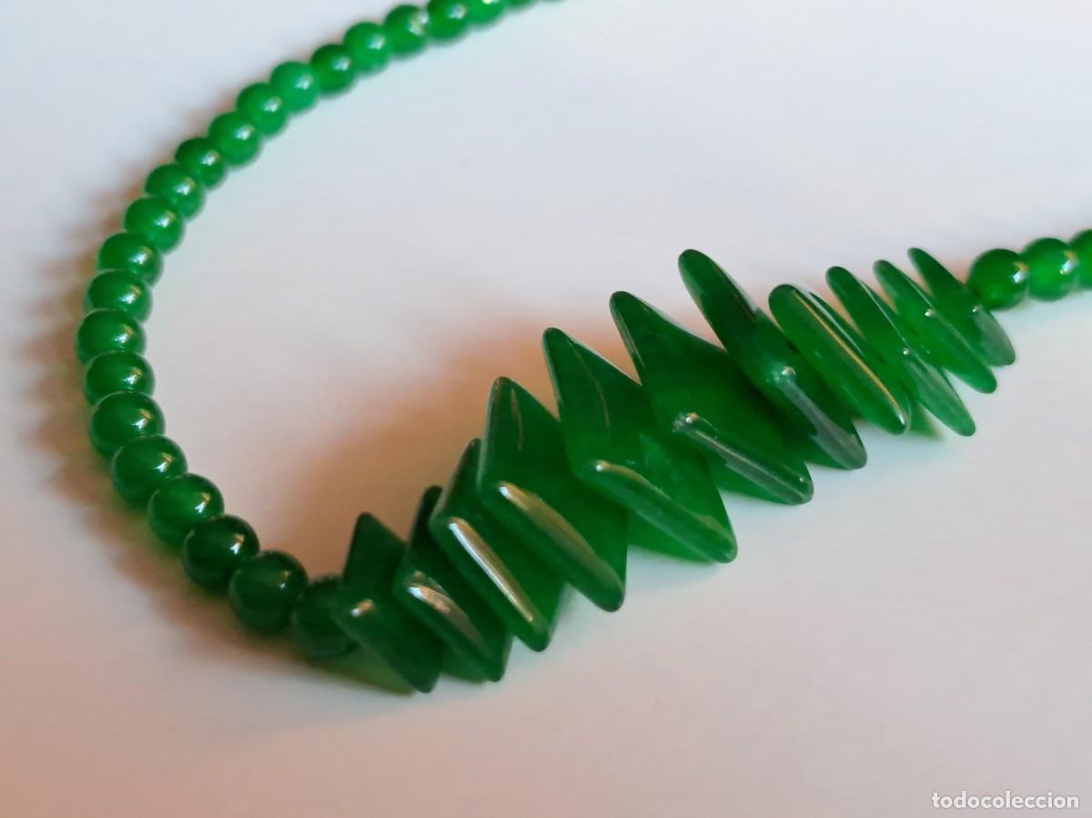 Joyeria: COLLAR DE JADE VERDE NUEVO SIN USAR - Foto 4