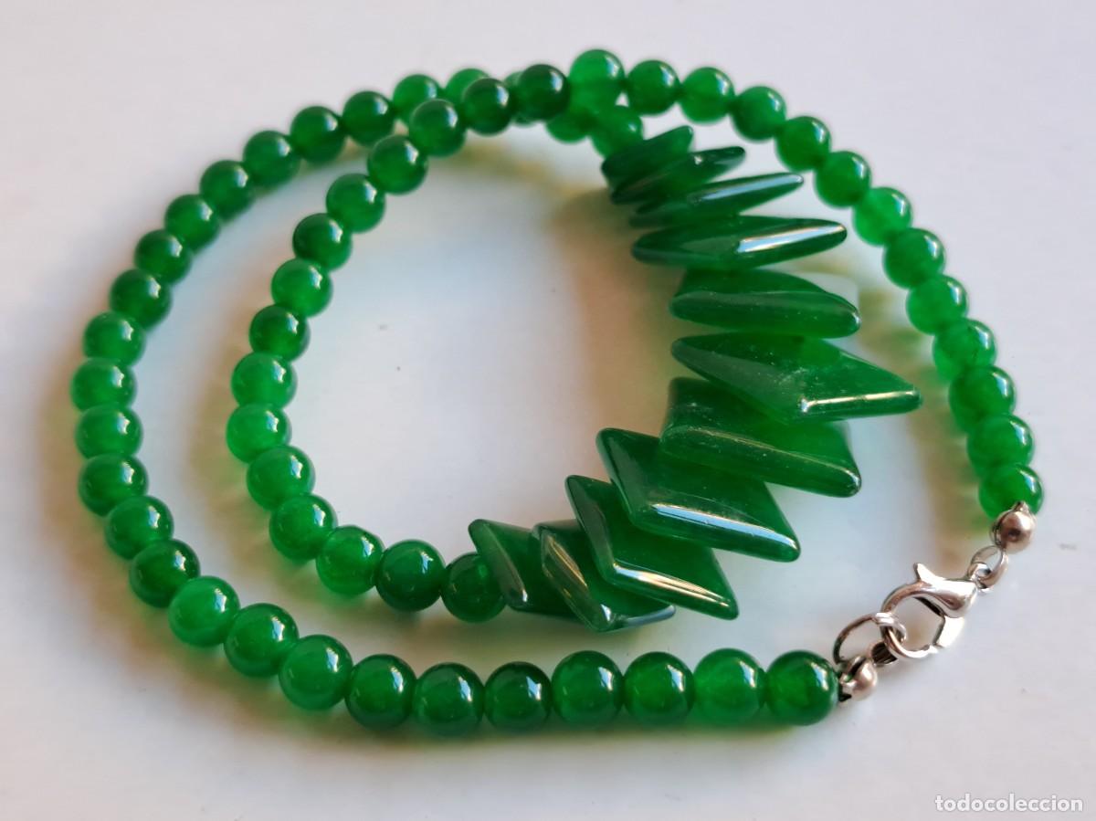 Joyeria: COLLAR DE JADE VERDE NUEVO SIN USAR - Foto 5