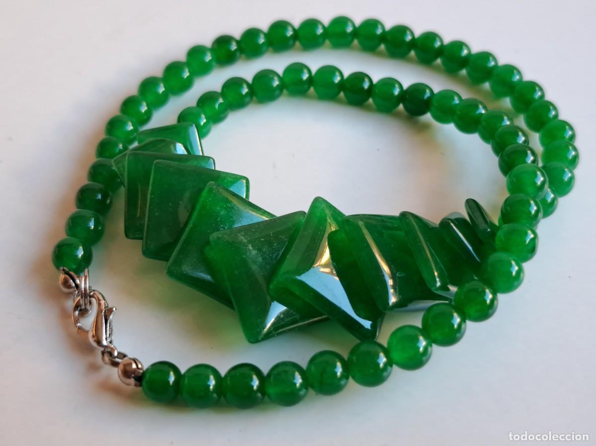 Joyeria: COLLAR DE JADE VERDE NUEVO SIN USAR - Foto 6
