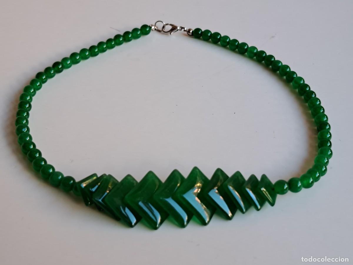 Joyeria: COLLAR DE JADE VERDE NUEVO SIN USAR - Foto 7