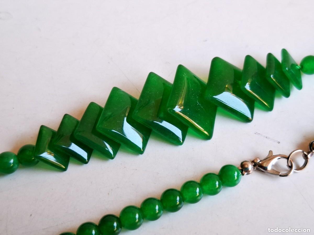 Joyeria: COLLAR DE JADE VERDE NUEVO SIN USAR - Foto 9