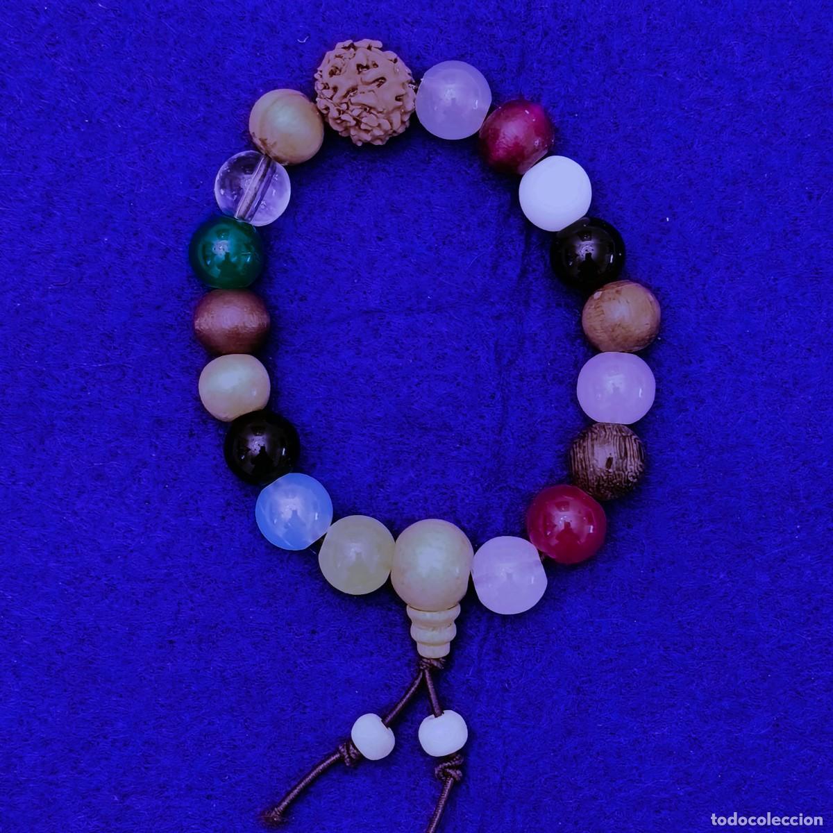 Gioielleria: PULSERA ELASTICA ROSARIO PIEDRAS . BOLA 10 - 12 MM