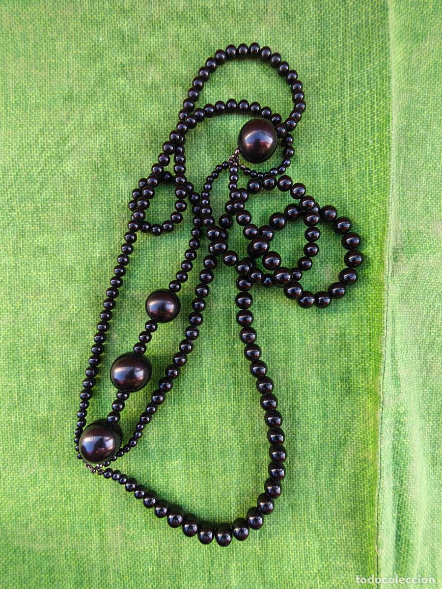 Joyeria: 5 collares largos: de madera, pl&aacute;stico y metal. - Foto 2