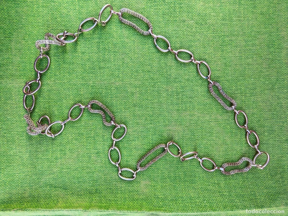 Joyeria: 5 collares largos: de madera, pl&aacute;stico y metal. - Foto 7