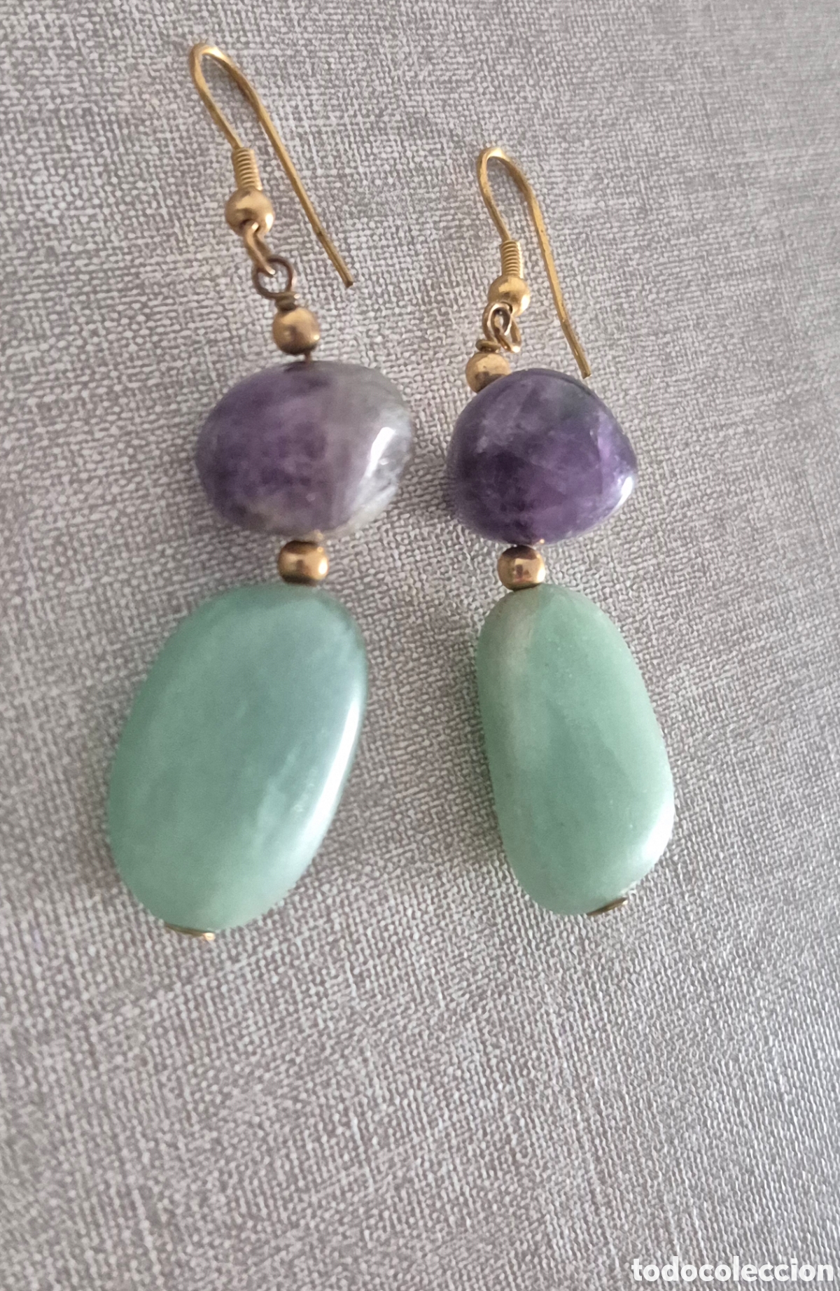 Joyeria: PRECIOSOS PENDIENTES DE PIEDRAS NATURALES. REF S6 C ANTIK 100926