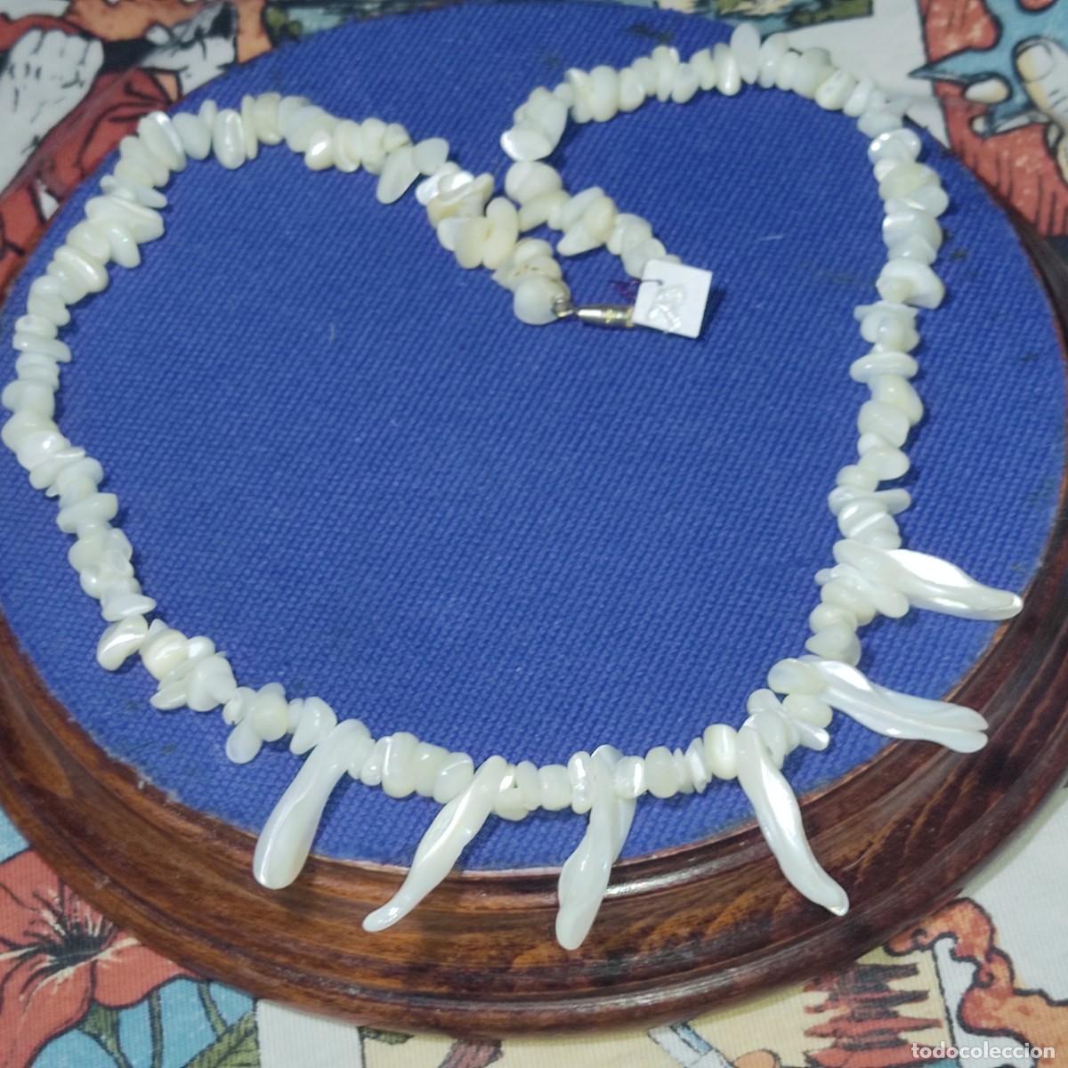 Joyeria: Collar de nacar.A&ntilde;os 60-70. *R* - Foto 1