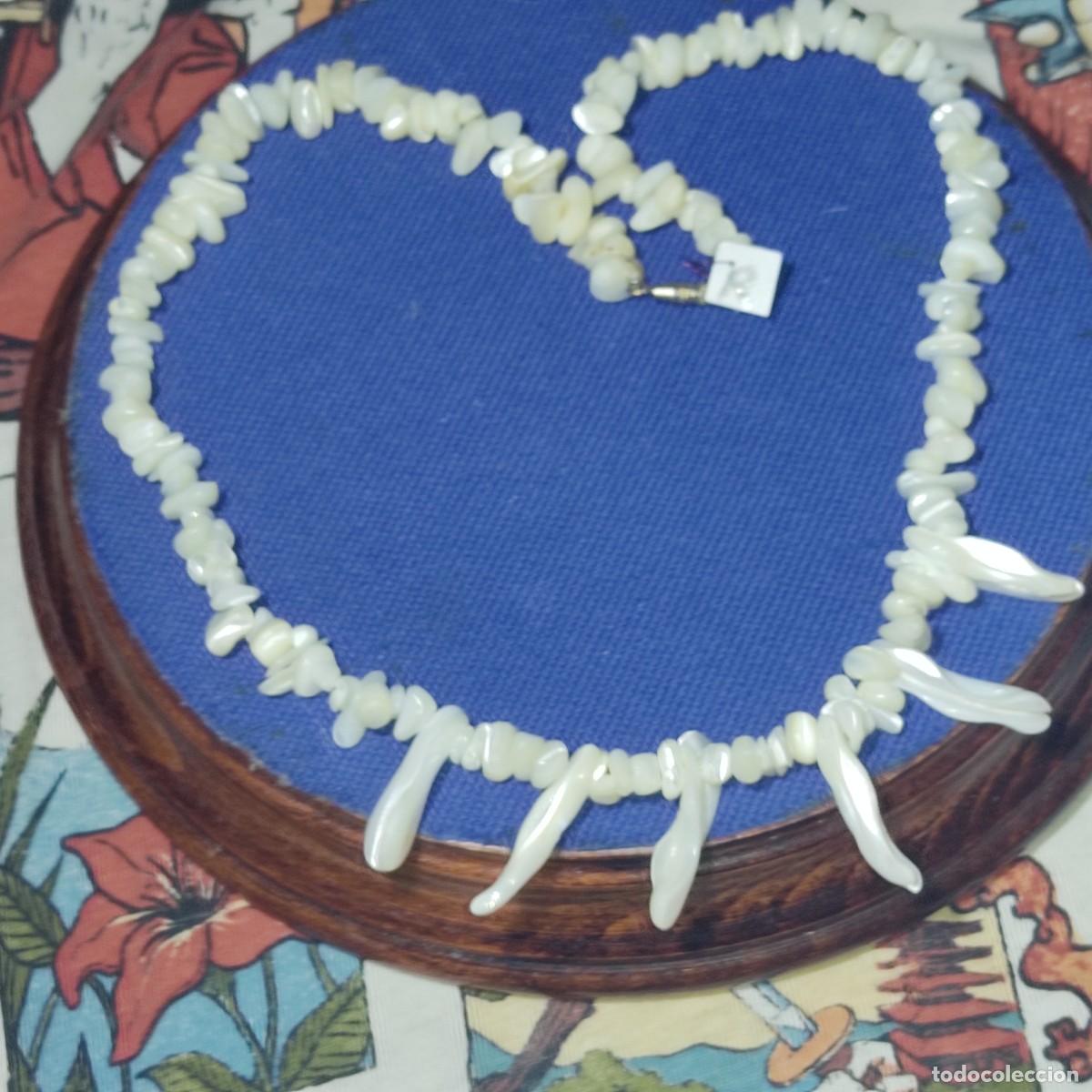 Joyeria: Collar de nacar.A&ntilde;os 60-70. *R* - Foto 2