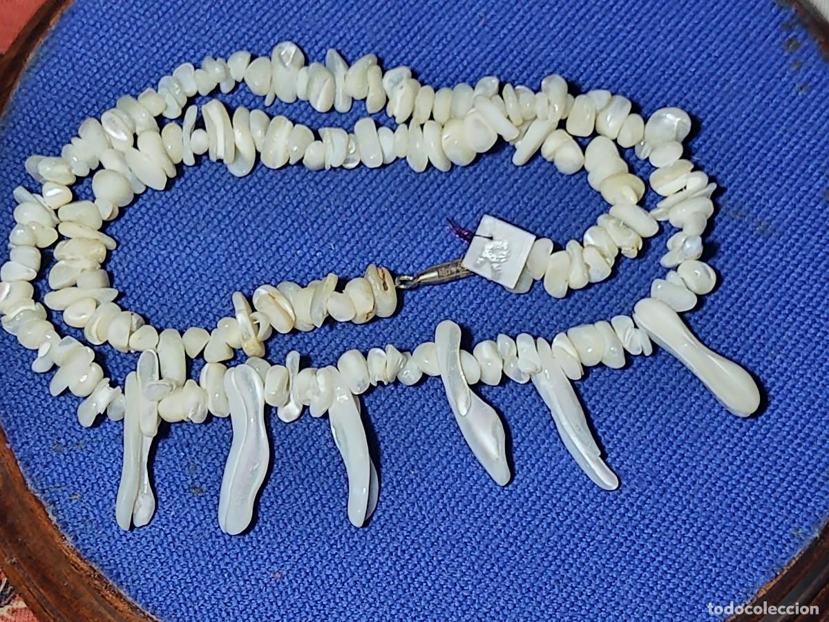 Joyeria: Collar de nacar.A&ntilde;os 60-70. *R* - Foto 4