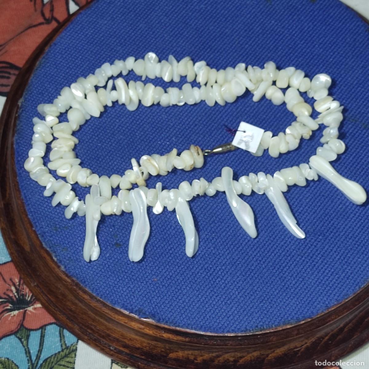 Joyeria: Collar de nacar.A&ntilde;os 60-70. *R* - Foto 5