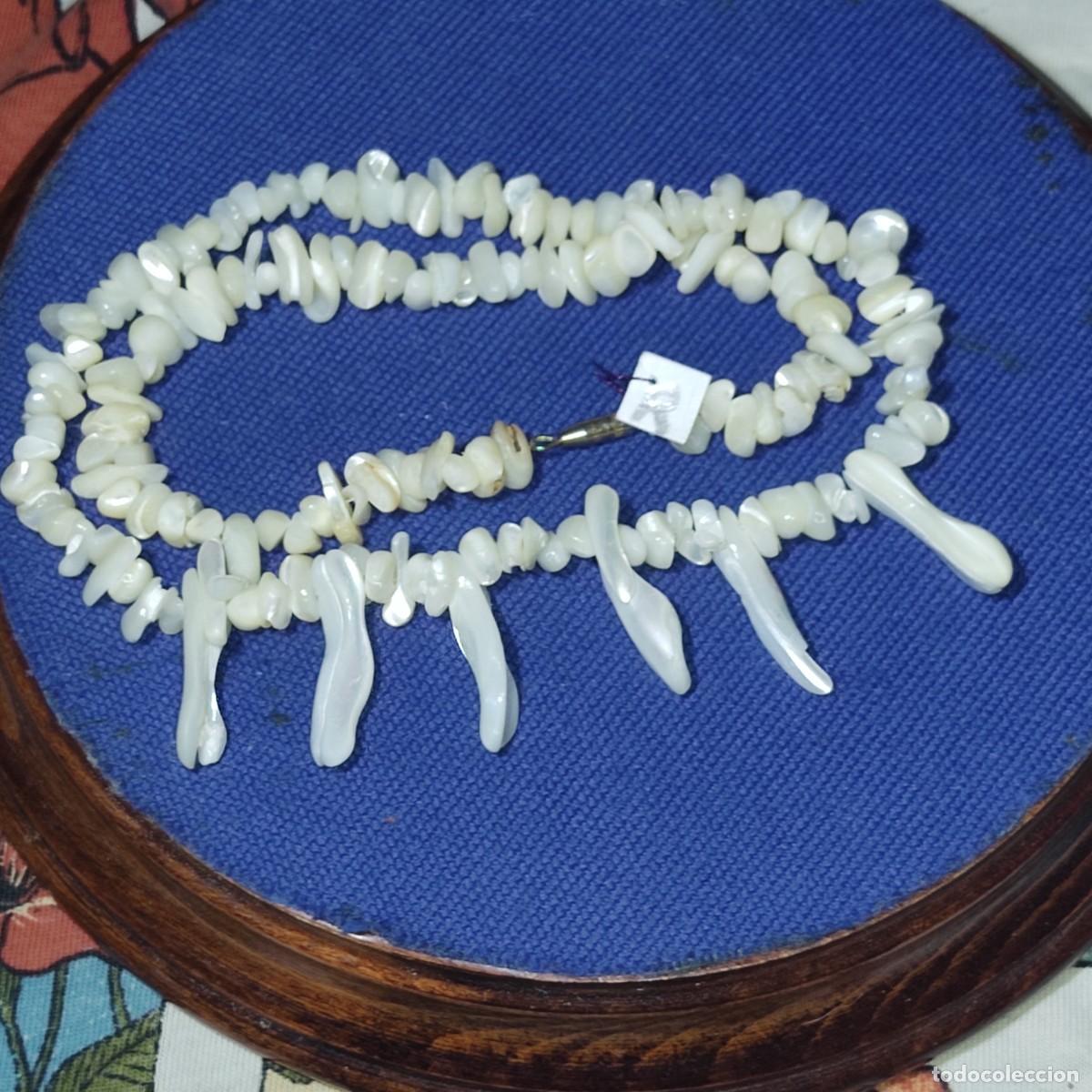 Joyeria: Collar de nacar.A&ntilde;os 60-70. *R* - Foto 6
