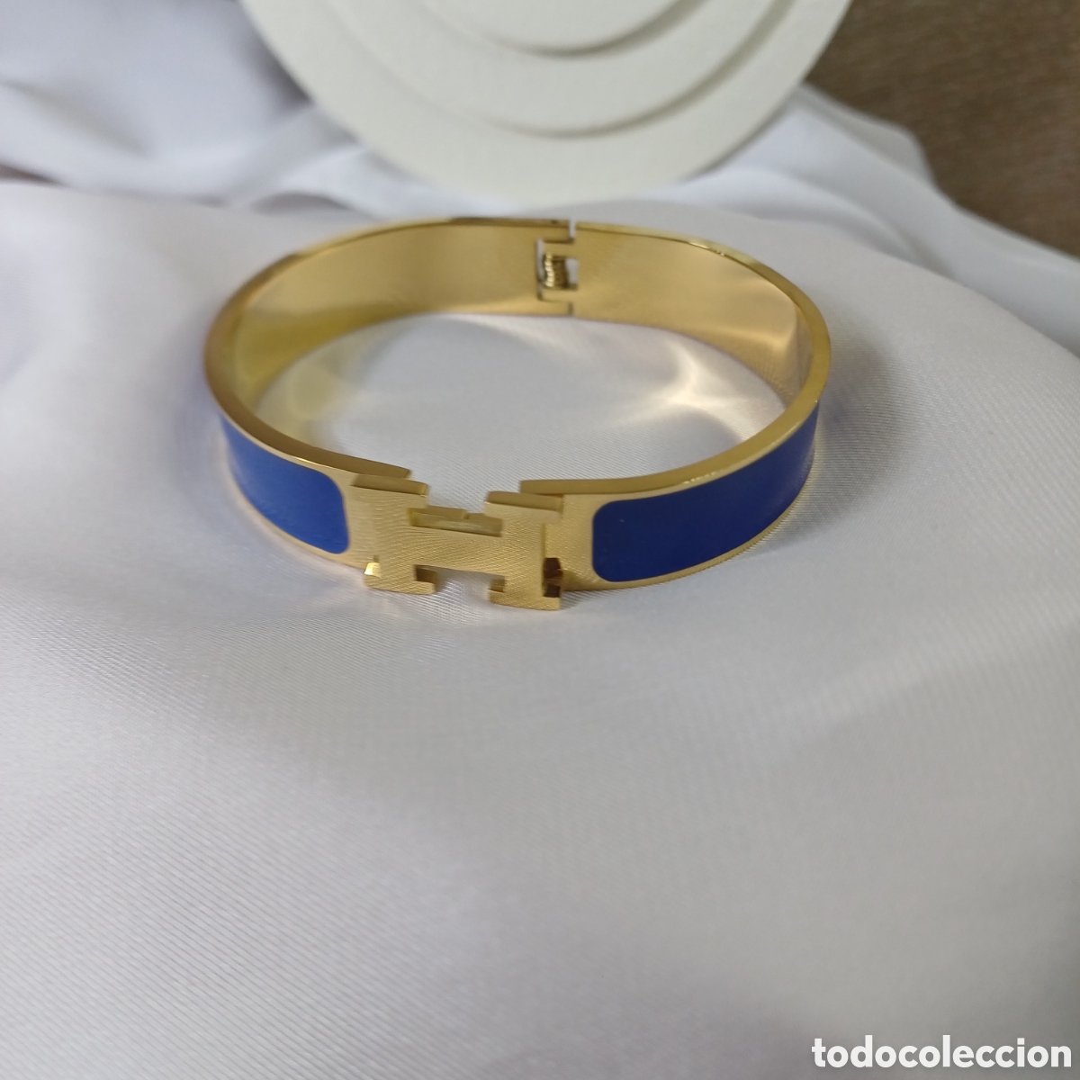 Joyeria: BRAZA VINTAGE RETRO CHAPADO ORO - Foto 2