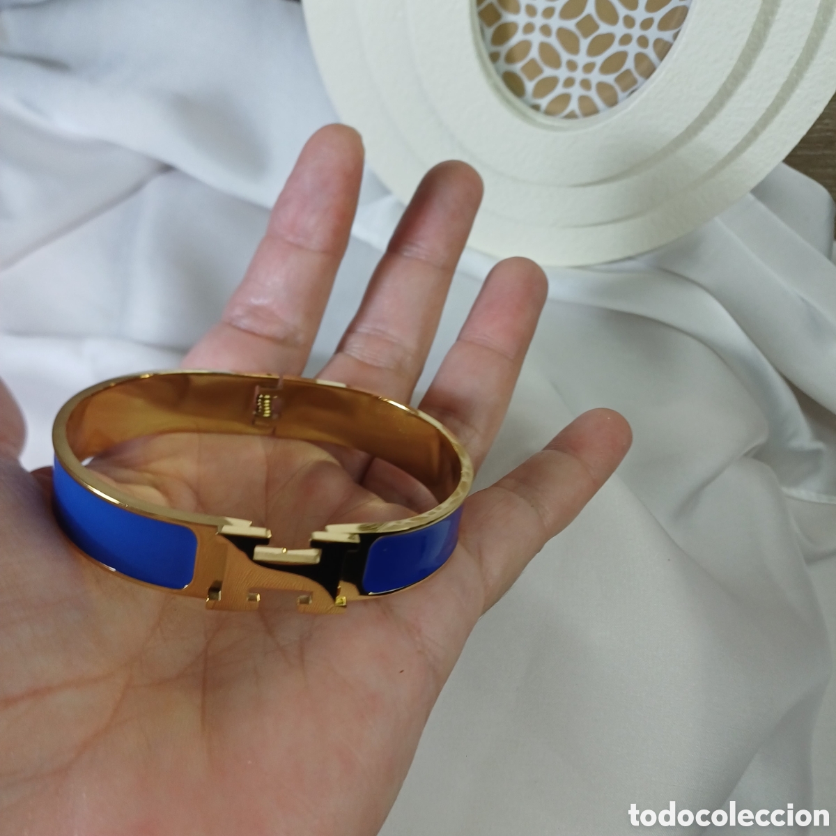 Joyeria: BRAZA VINTAGE RETRO CHAPADO ORO - Foto 6