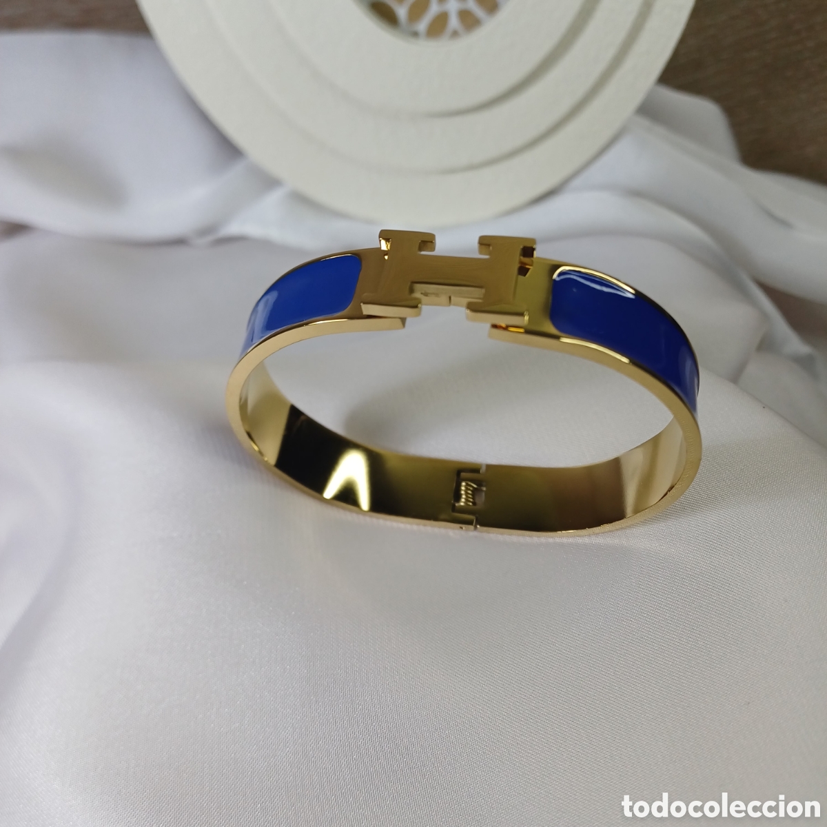 Joyeria: BRAZA VINTAGE RETRO CHAPADO ORO - Foto 1