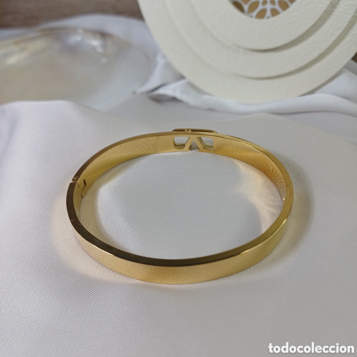 Joyeria: BRAZALETE CHAPADO ORO Y CRISTAL V - Foto 3