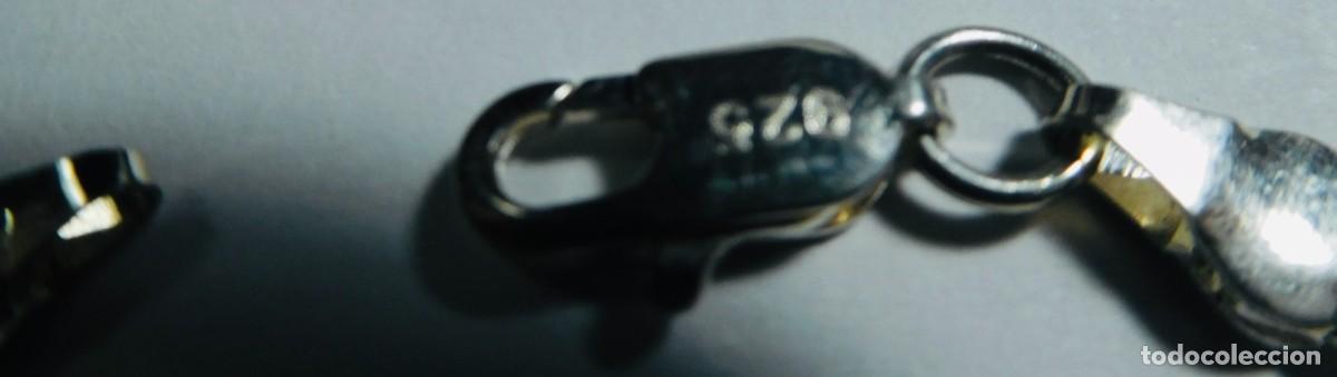 Joyeria: pulsera de cord&oacute;n trenzado. plata de ley 925 - Foto 1