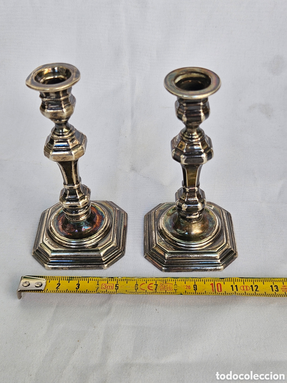 Joyeria: PEQUE&Ntilde;OS CANDELABROS DE PLATA DE PEDRO DUR&Aacute;N - Foto 3