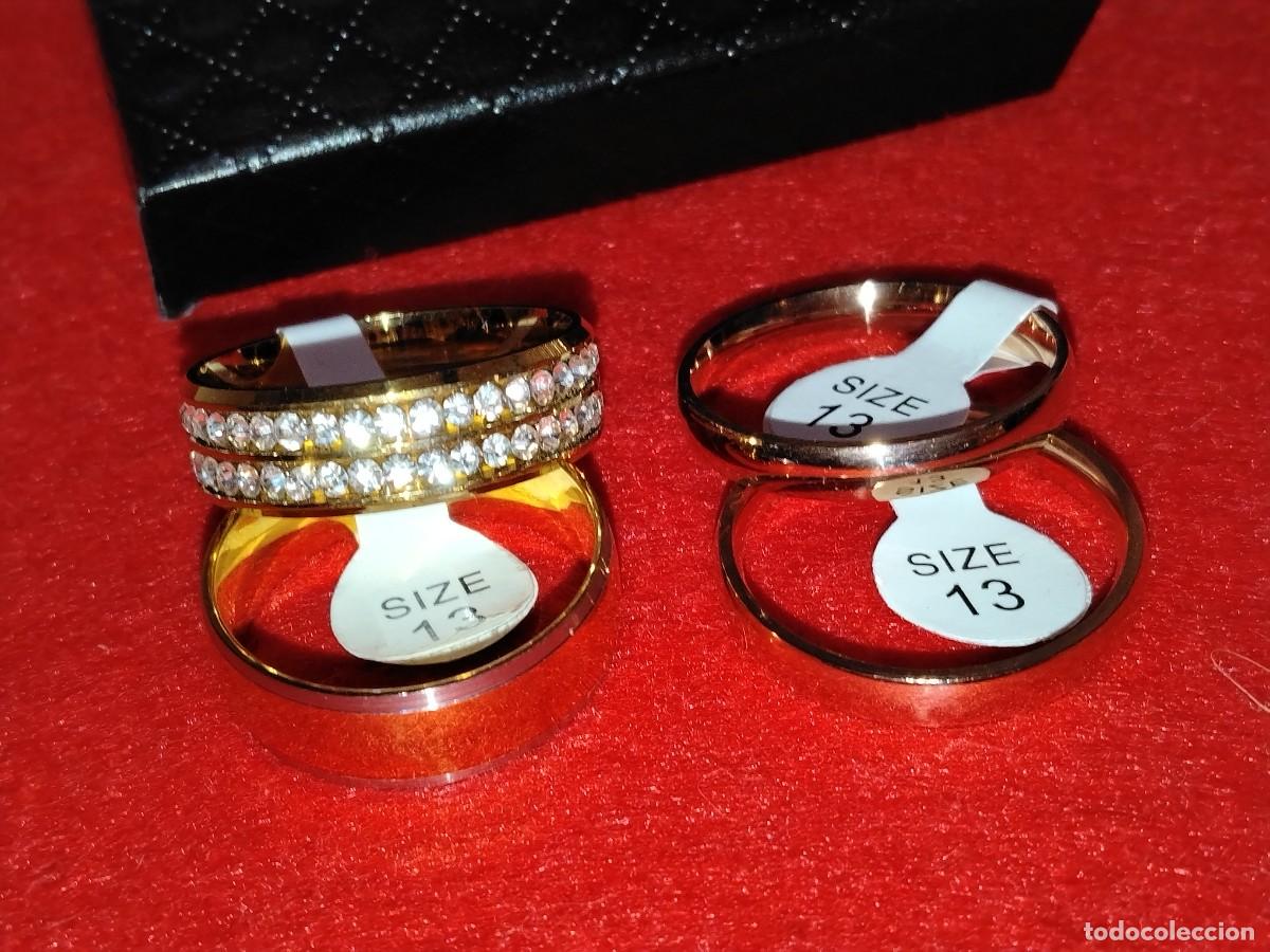 Joyeria: PRECIOSOS CONJUNTOS DE ALIANZAS EN GOLD FILLED Y CIRCONITAS (N&ordm;13,13,13,13)