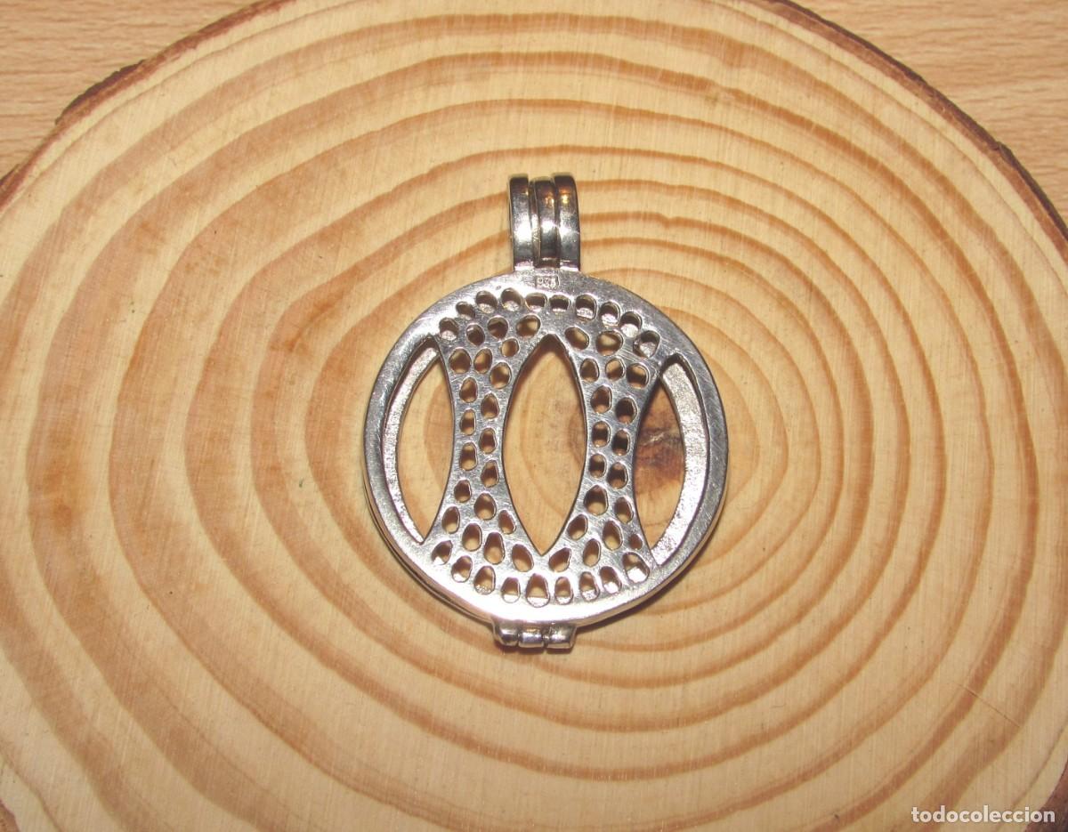 Joyeria: Colgante porta monedas bisel moneda marca Mi moneda plata 925 - Foto 2