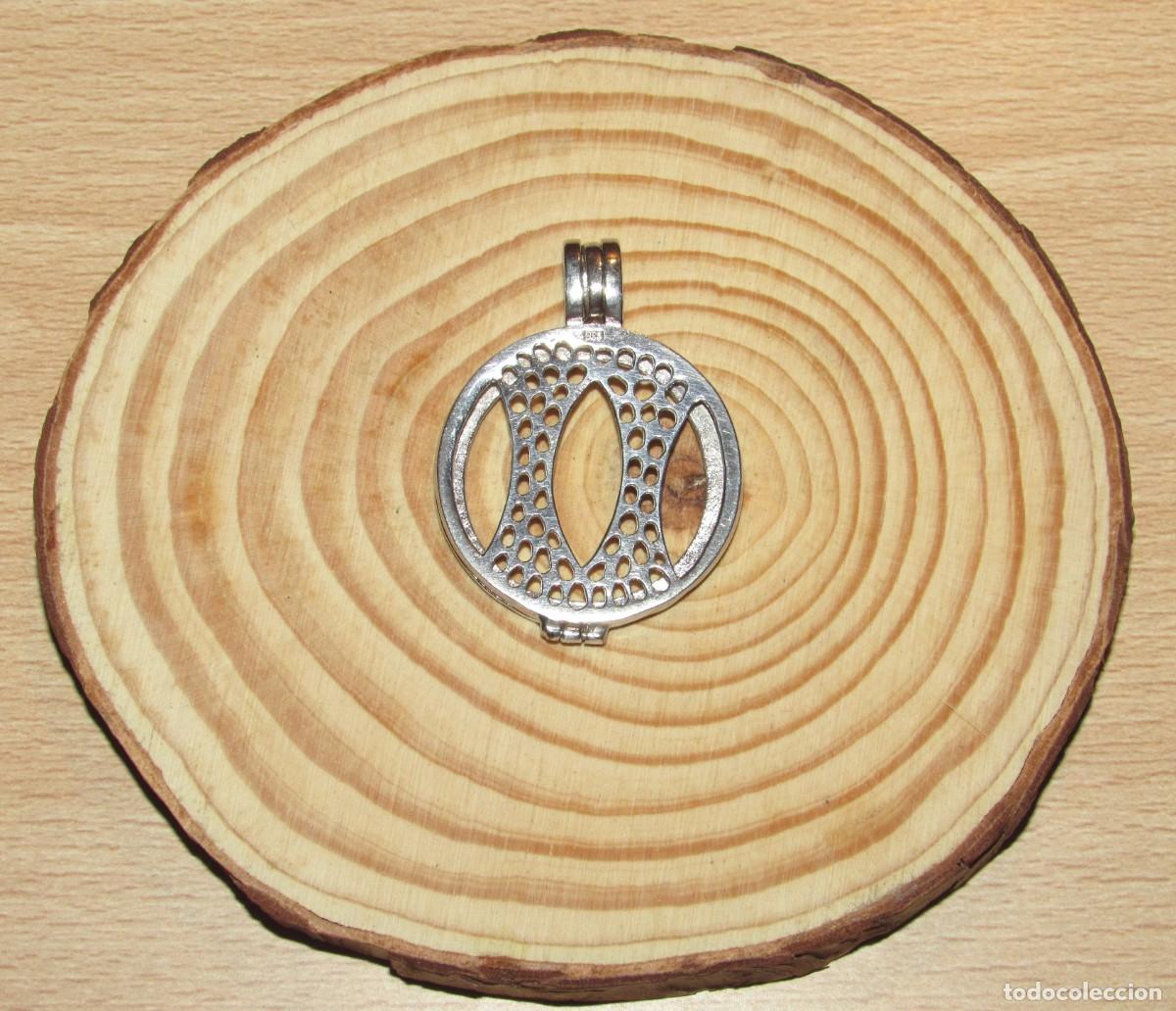 Joyeria: Colgante porta monedas bisel moneda marca Mi moneda plata 925 - Foto 4