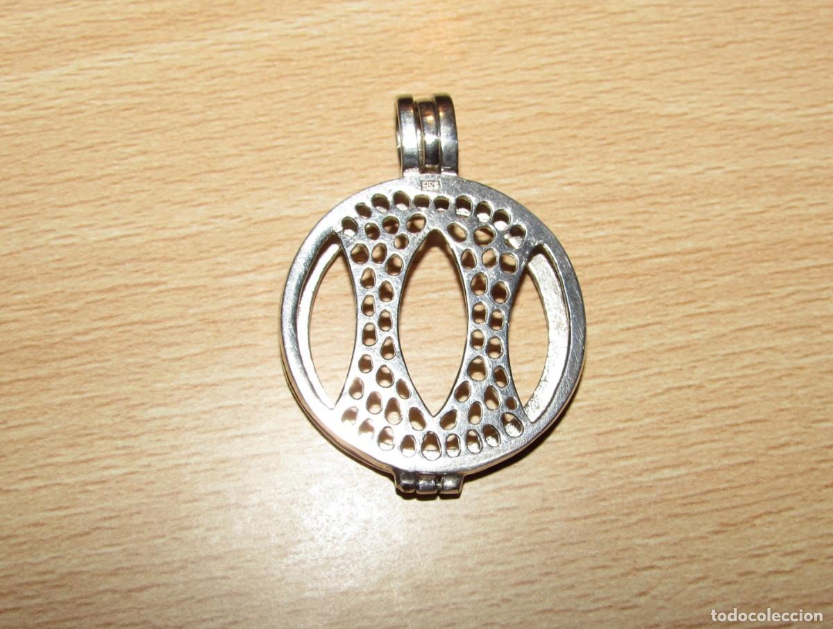 Joyeria: Colgante porta monedas bisel moneda marca Mi moneda plata 925 - Foto 10