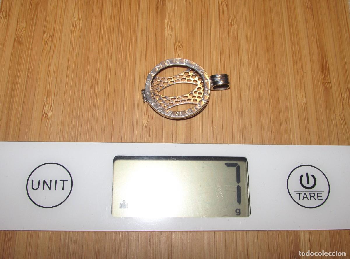 Joyeria: Colgante porta monedas bisel moneda marca Mi moneda plata 925 - Foto 18