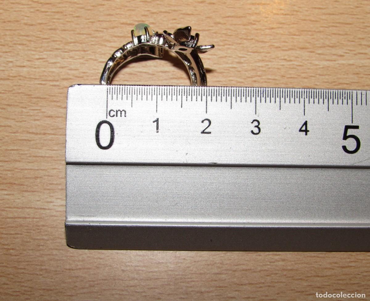 Joyeria: Lote colecci&oacute;n 3 anillos sortijas &oacute;palos - Foto 15
