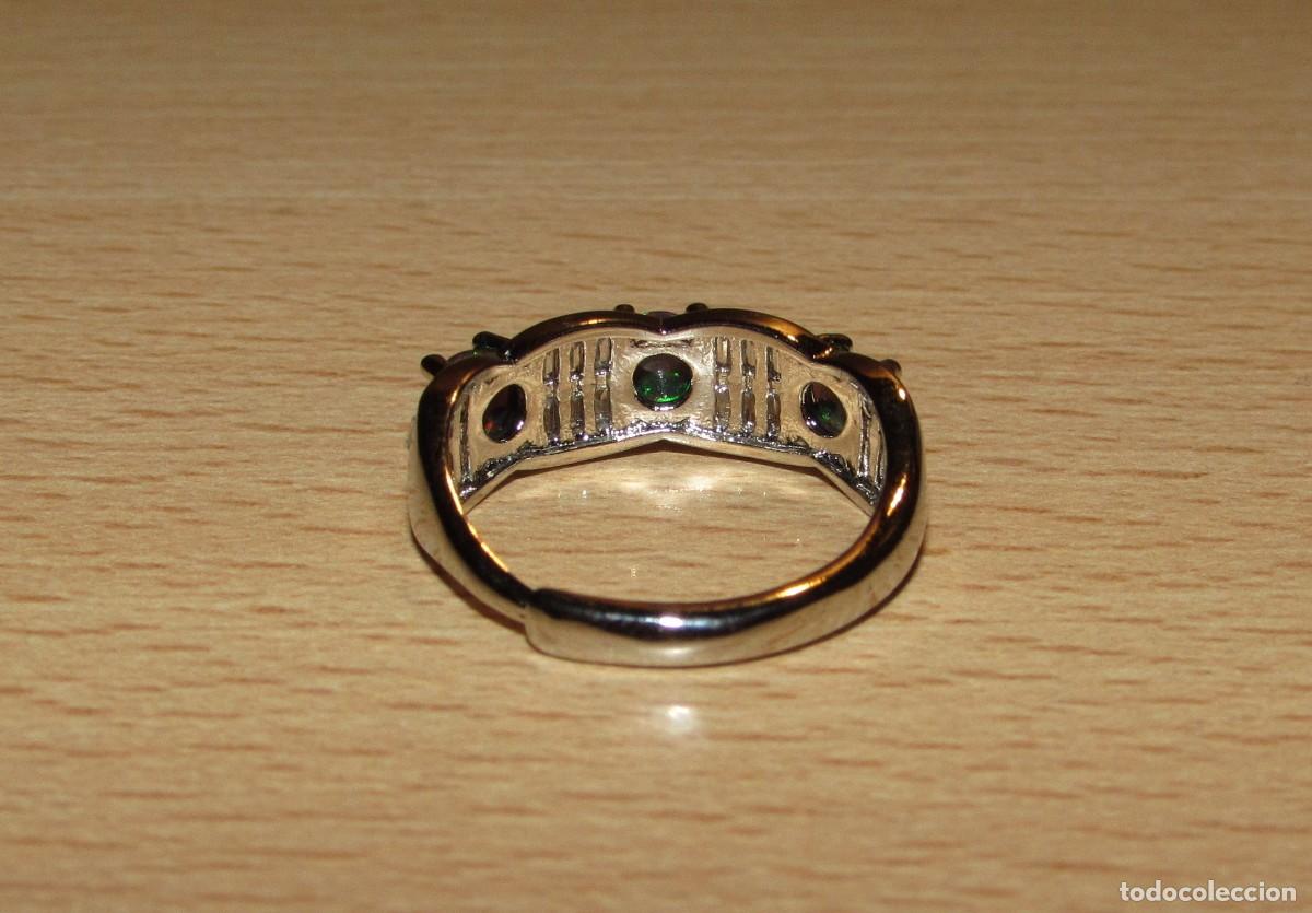 Joyeria: Lote colecci&oacute;n 3 anillos sortijas &oacute;palos - Foto 19