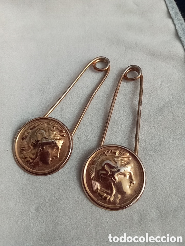 Joyeria: 2 BROCHES TIPO ROMANO O SIMILAR - Foto 1