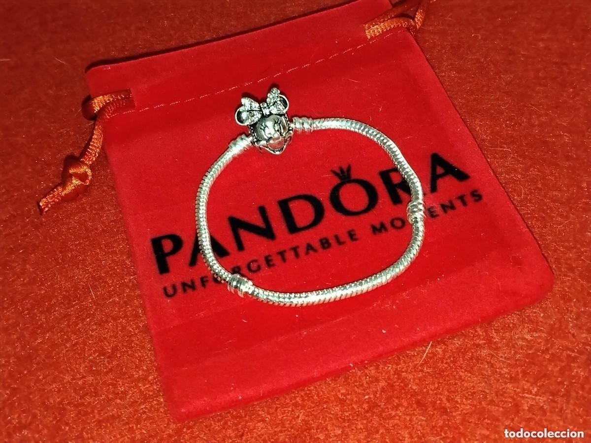 Gioielleria: PULSERA PANDORA SACADA DE CAT&Aacute;LOGO DISNEY CHAPADA EN PLATA (16 cm)
