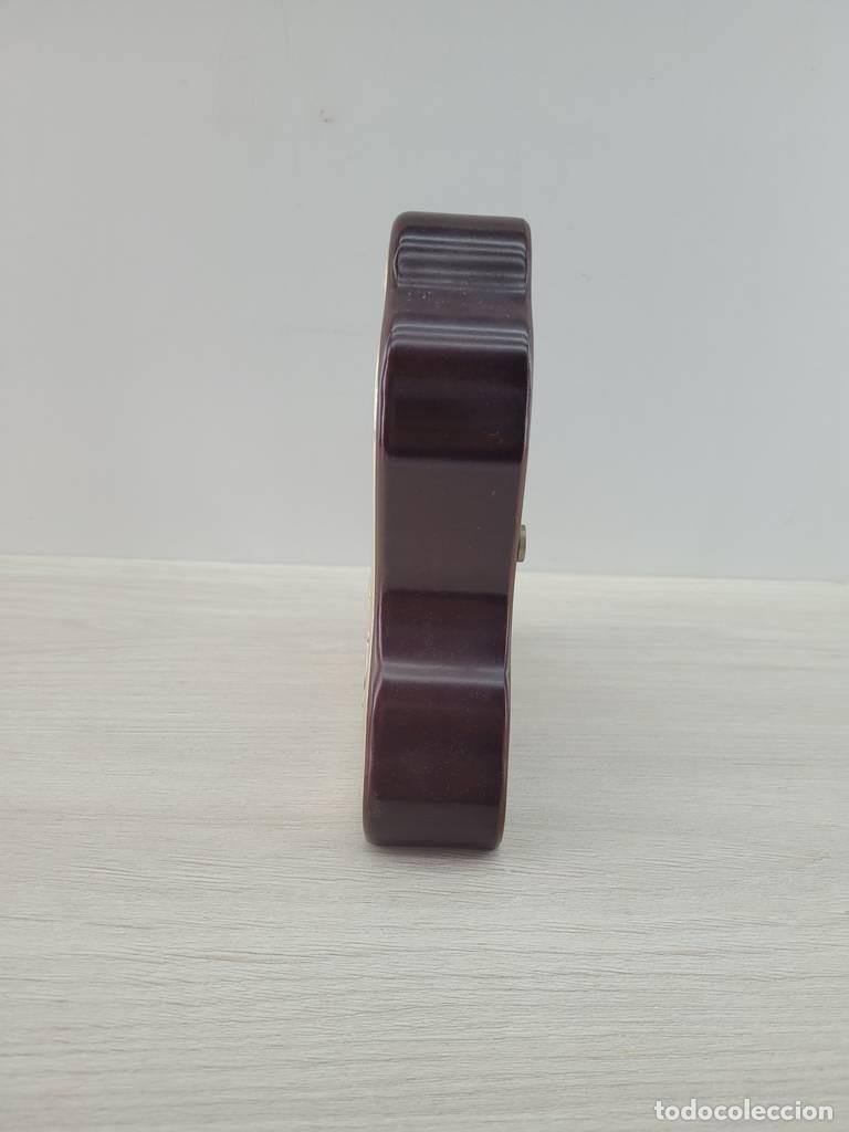 Joyeria: RELOJ DE P&Eacute;NDULO MADERA Y PLATA - Foto 3