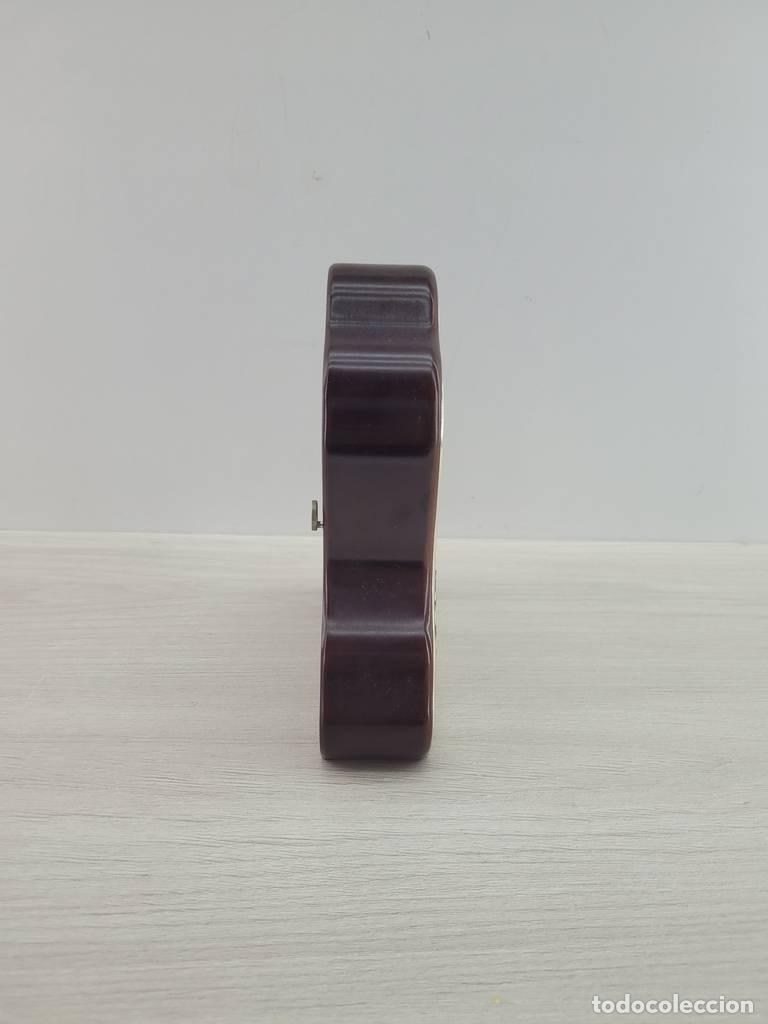 Joyeria: RELOJ DE P&Eacute;NDULO MADERA Y PLATA - Foto 4