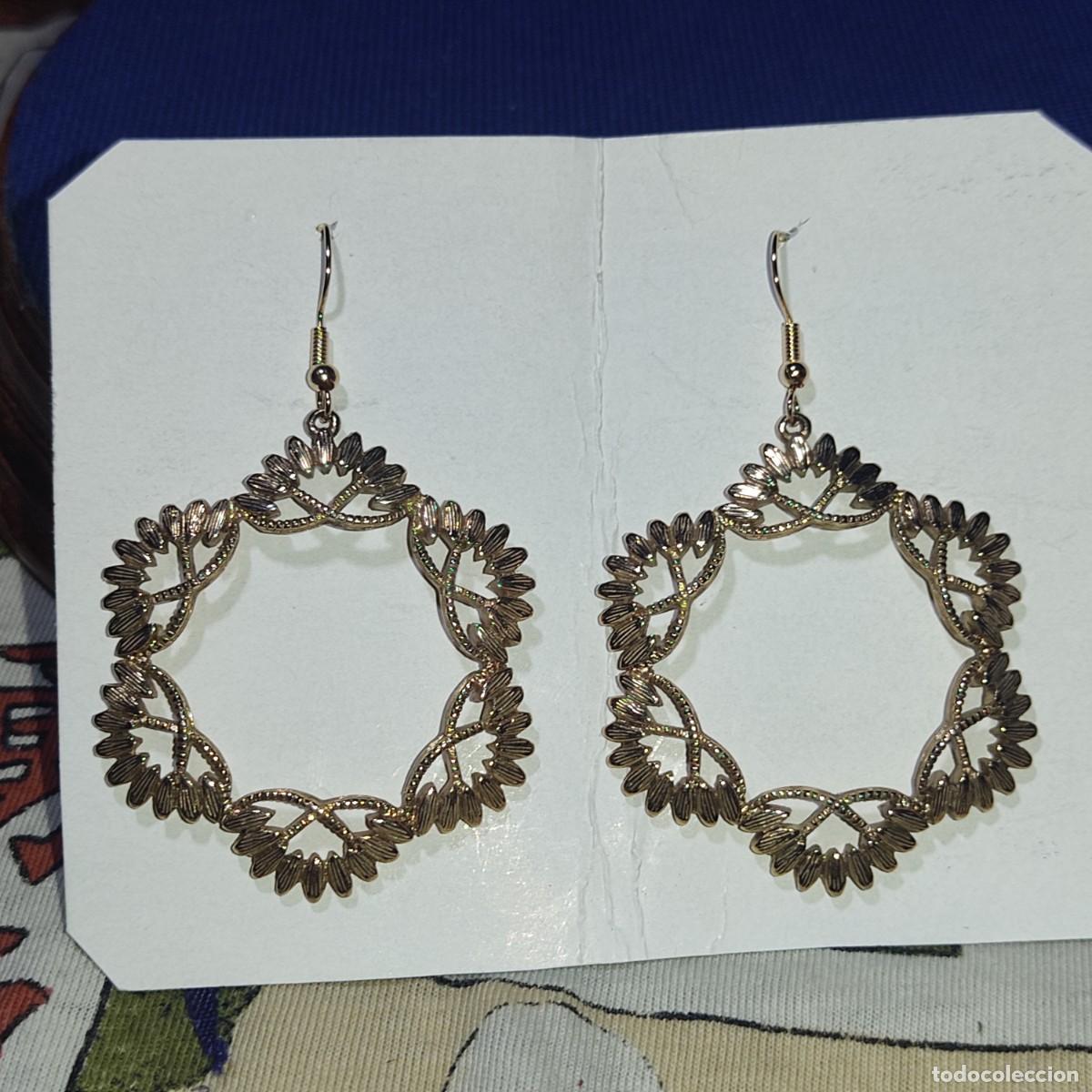 Joyeria: Pendientes aros Monet.Vintage. - Foto 2