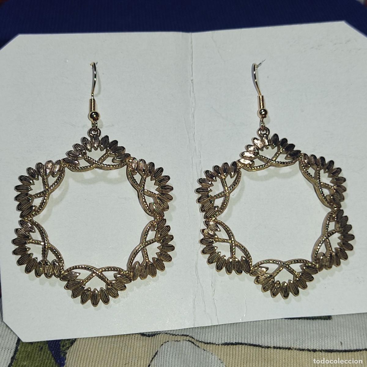 Joyeria: Pendientes aros Monet.Vintage. - Foto 3