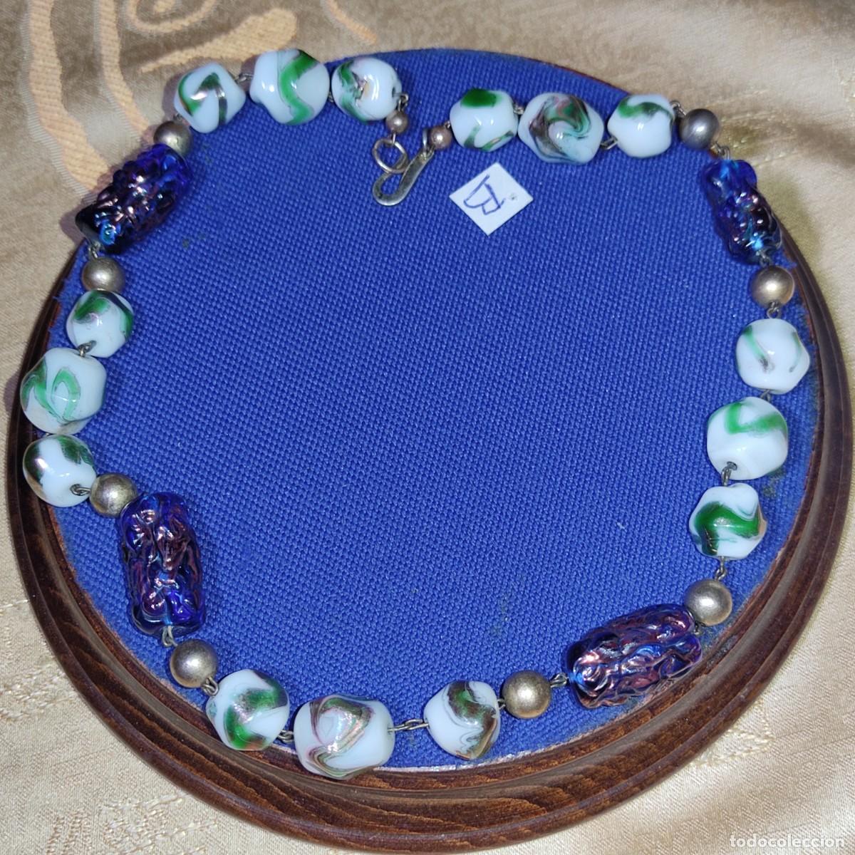 Joyeria: Collar Art Deco de cristal de murano. *B* - Foto 2